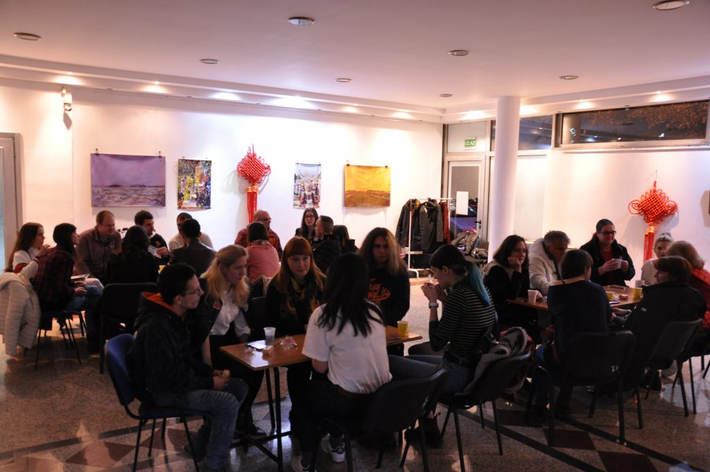 Language café u Centru za obrazovanje i kulturu Božidarac – Institut Konfucije u Beogradu kao počasni gost