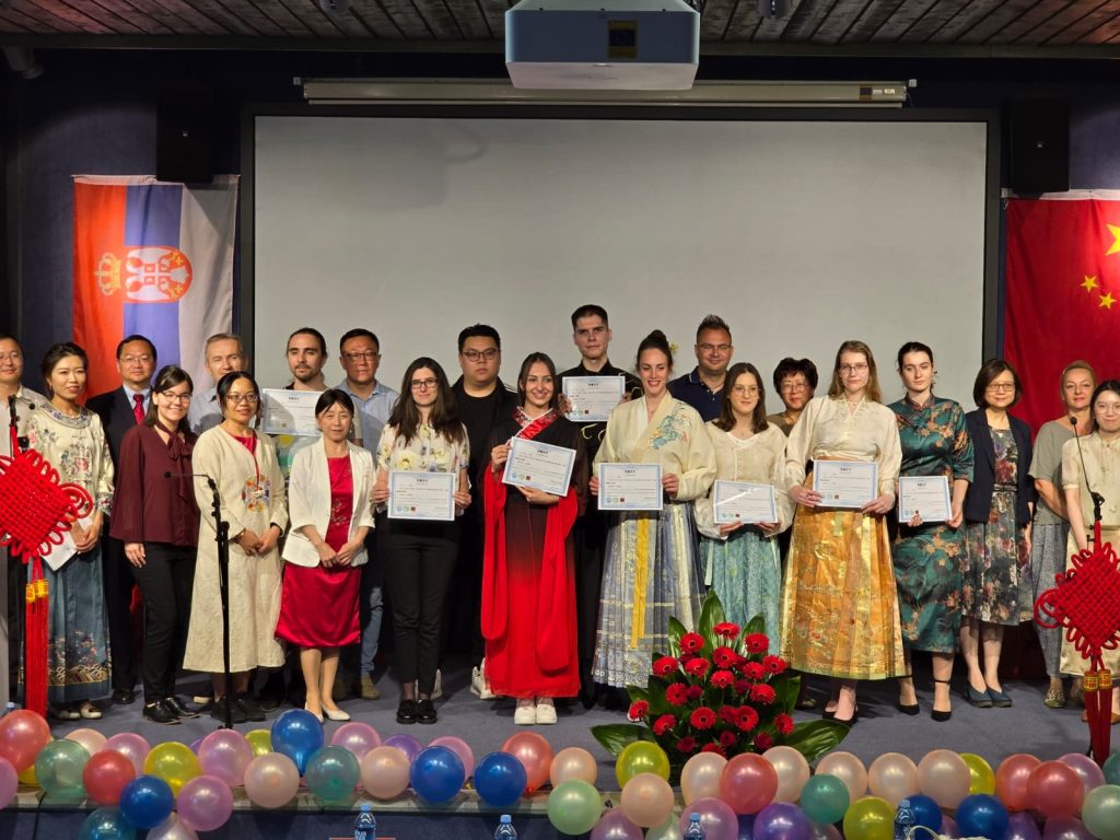 Čestitamo studentima na ostvarenom uspehu na takmičenju “Kineski most”